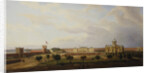 Interior view of the Ivangorod Fortress, 1846 by Marcin Zaleski