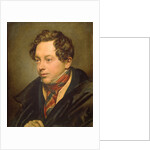 Portrait of the artist Pyotr Basin, 1829 by Orest Adamovich Kiprensky