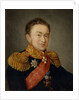 Portrait of the Pavel Nikolayevich Choglokov, 1820s by S. Komenko