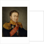 Portrait of the Pavel Nikolayevich Choglokov, 1820s by S. Komenko