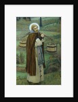 Saint Sergius labours (Triptych, Left part), 1896 by Mikhail Vasilyevich Nesterov