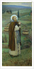 Saint Sergius labours (Triptych, Left part), 1896 by Mikhail Vasilyevich Nesterov