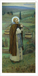 Saint Sergius labours (Triptych, Left part), 1896 by Mikhail Vasilyevich Nesterov