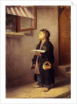 An Apprentice watching a parrot, 1865 by Vasili Grigoryevich Perov