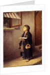 An Apprentice watching a parrot, 1865 by Vasili Grigoryevich Perov