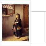 An Apprentice watching a parrot, 1865 by Vasili Grigoryevich Perov