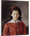 Portrait of Lyudmila Anatolyevna Mamontova, 1884 by Valentin Alexandrovich Serov