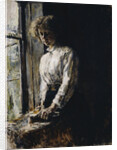 At the window. Portrait of Olga Fyodorovna Trubnikova, 1886 by Valentin Alexandrovich Serov