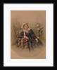 Portrait of Baroness Iuliania Ivanovna Klodt von Jürgensburg, 1845 by Pyotr Fyodorovich Sokolov