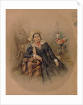Portrait of Baroness Iuliania Ivanovna Klodt von Jürgensburg, 1845 by Pyotr Fyodorovich Sokolov