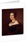 Portrait of Countess Alexandra Alexeevna Obolenskaya, née Mazurina, 1845 by Vasili Andreyevich Tropinin