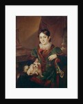 Portrait of Countess Natalia Andreevna Obolenskaya, 1833 by Vasili Andreyevich Tropinin
