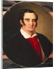 Portrait of the painterr Giuseppe Angiolo Artari, 1830s by Vasili Andreyevich Tropinin