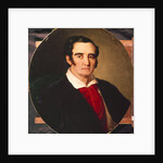 Portrait of the painterr Giuseppe Angiolo Artari, 1830s by Vasili Andreyevich Tropinin