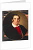 Portrait of the painterr Giuseppe Angiolo Artari, 1830s by Vasili Andreyevich Tropinin