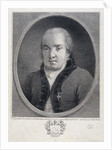 Portrait of the architect Giacomo Quarenghi, Late 18th cent by Joseph Saunders