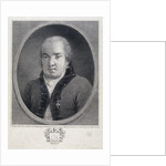 Portrait of the architect Giacomo Quarenghi, Late 18th cent by Joseph Saunders