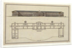 Project of Smolny Institute. The Main Facade and the Ground Floor Plan, 1806-1808 by Giacomo Antonio Domenico Quarenghi