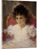 Portrait of Tatyana Sergeevna Khokhlova, née Botkina as Child by Valentin Alexandrovich Serov