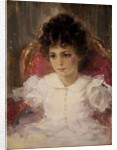 Portrait of Tatyana Sergeevna Khokhlova, née Botkina as Child by Valentin Alexandrovich Serov