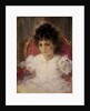 Portrait of Tatyana Sergeevna Khokhlova, née Botkina as Child by Valentin Alexandrovich Serov