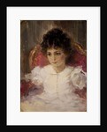 Portrait of Tatyana Sergeevna Khokhlova, née Botkina as Child by Valentin Alexandrovich Serov