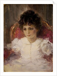 Portrait of Tatyana Sergeevna Khokhlova, née Botkina as Child by Valentin Alexandrovich Serov