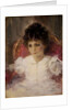 Portrait of Tatyana Sergeevna Khokhlova, née Botkina as Child by Valentin Alexandrovich Serov