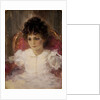 Portrait of Tatyana Sergeevna Khokhlova, née Botkina as Child by Valentin Alexandrovich Serov