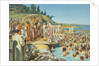 The baptism of the residents of Kiev in 988 by Klavdi Vasilyevich Lebedev