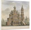 Project for the Church of the Dormition of the Theotokos at the Pokrovka Street in Moscow by Giacomo Antonio Domenico Quarenghi