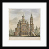 Project for the Church of the Dormition of the Theotokos at the Pokrovka Street in Moscow by Giacomo Antonio Domenico Quarenghi