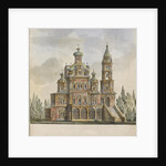 Project for the Church of the Dormition of the Theotokos at the Pokrovka Street in Moscow by Giacomo Antonio Domenico Quarenghi