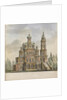 Project for the Church of the Dormition of the Theotokos at the Pokrovka Street in Moscow by Giacomo Antonio Domenico Quarenghi