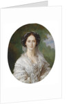 Portrait of Maria Alexandrovna, Empress of Russia, 1857 by Franz Xavier Winterhalter