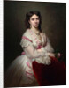 Portrait of Countess Maria Branicka, geb. Princess Sapieha, 1865 by Franz Xavier Winterhalter