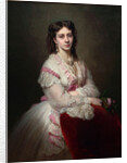 Portrait of Countess Maria Branicka, geb. Princess Sapieha, 1865 by Franz Xavier Winterhalter
