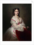 Portrait of Countess Maria Branicka, geb. Princess Sapieha, 1865 by Franz Xavier Winterhalter