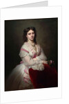 Portrait of Countess Maria Branicka, geb. Princess Sapieha, 1865 by Franz Xavier Winterhalter