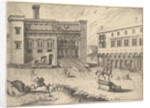 View of the Campidoglio on the Capitoline Hill, from the series Operum antiquorum romanorum, 1562 by Joannes van Doetecum