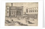 View of the Campidoglio on the Capitoline Hill, from the series Operum antiquorum romanorum, 1562 by Joannes van Doetecum
