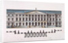 Project of Smolny Institute. The Main Facade and the Ground Floor Plan, 1806-1808 by Giacomo Antonio Domenico Quarenghi