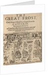 The great frost in London, 1608 by Anonymous