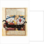 Merchant ship attacked by pirates, 15th century by Anonymous