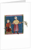 Two minstrels. Illustration from the codex of the Cantigas de Santa Maria, c. 1280 by Anonymous