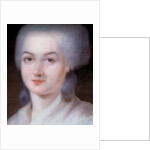 Portrait of Olympe de Gouges (Detail), Late 18th century by Alexandre Kucharski