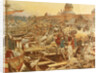 Novgorod Harbor, 1907 by Klavdi Vasilyevich Lebedev
