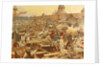 Novgorod Harbor, 1907 by Klavdi Vasilyevich Lebedev