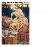 Death Strangling a Victim of the Plague by Anonymous