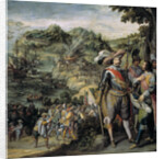 The capture of Saint Kitts by Don Faderique de Toledo, 1634 by Félix Castello